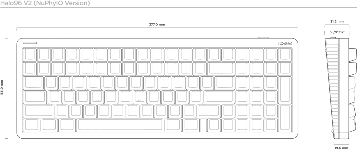 Technical specifications diagram