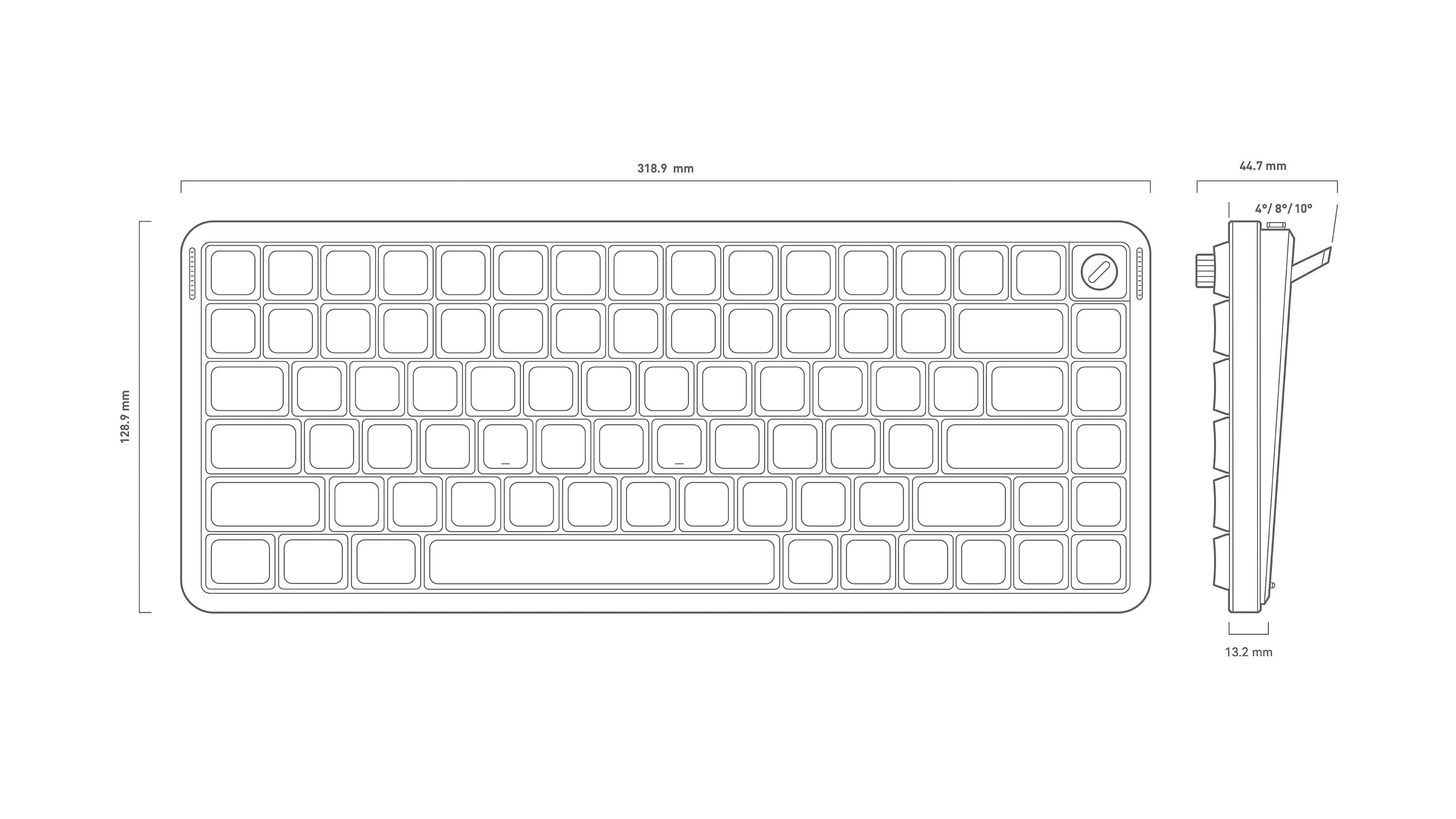 Technical specifications diagram